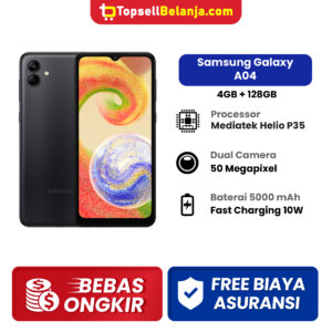 Samsung A04 4+32GB Garansi Resmi