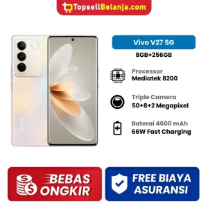 Vivo V27 5G 8GB/256GB Garansi Resmi