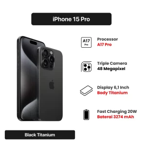 Pre Order iPhone 15 Pro Garansi Resmi Indonesia