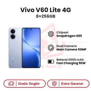 Vivo V60 Lite 4G 8+256GB Garansi Resmi