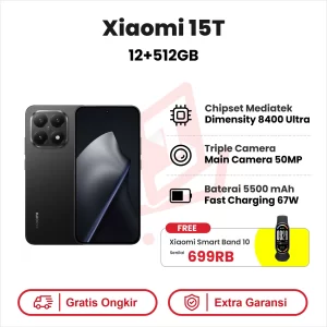 Xiaomi 15T 12/512GB Garansi Resmi