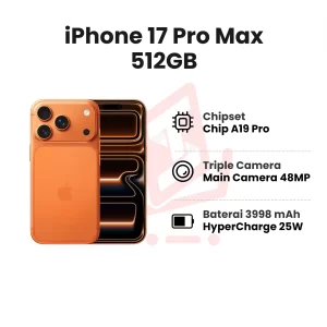 iPhone 17 Pro Max 512GB Garansi Resmi Indonesia